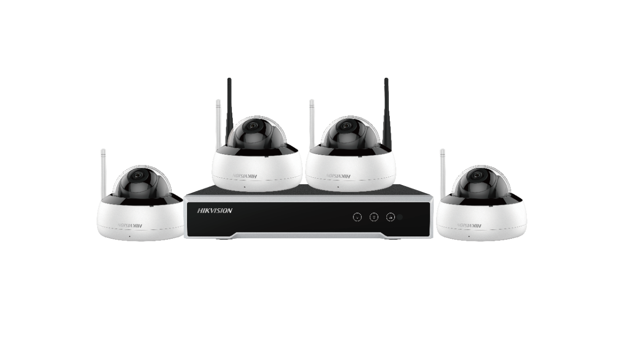 4MP H.265 Dome Wi-Fi Kit