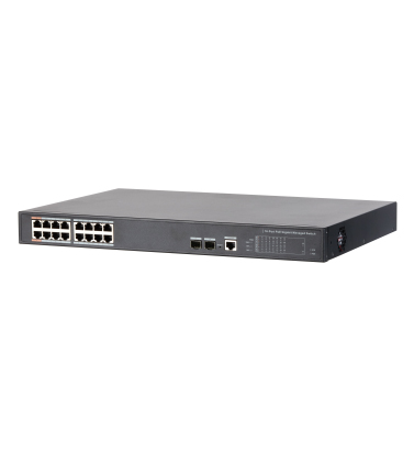 16-Port PoE Gigabit Managed Switch